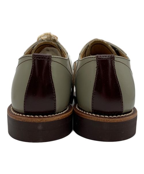 GLAD HAND（グラッドハンド）GLAD HAND (グラッドハンド) REGAL (リーガル) サドルシューズ ブラウン×グレー サイズ:24.5㎝の古着・服飾アイテム