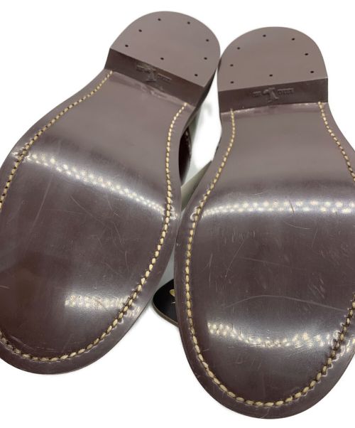 GLAD HAND（グラッドハンド）GLAD HAND (グラッドハンド) REGAL (リーガル) サドルシューズ ブラウン×グレー サイズ:24.5㎝の古着・服飾アイテム