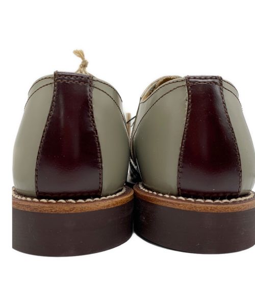 GLAD HAND（グラッドハンド）GLAD HAND (グラッドハンド) REGAL (リーガル) サドルシューズ ブラウン×グレー サイズ:24.5㎝の古着・服飾アイテム