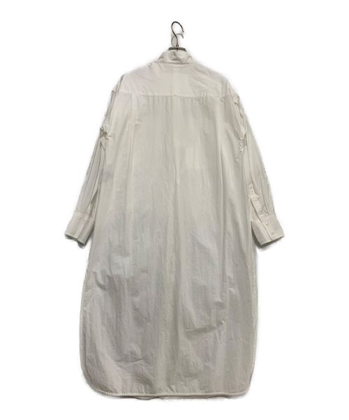 allureville（アルアバイル）allureville (アルアバイル) シャツワンピース ホワイト サイズ:2の古着・服飾アイテム