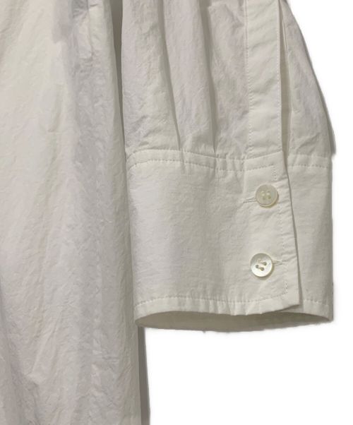 allureville（アルアバイル）allureville (アルアバイル) シャツワンピース ホワイト サイズ:2の古着・服飾アイテム