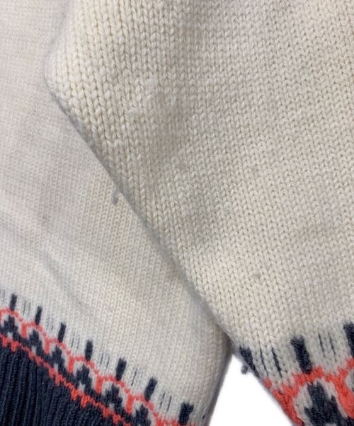 N.HOOLYWOOD（エヌ ハリウッド）N.HOOLYWOOD (エヌ ハリウッド) セーター グレー×ベージュ サイズ:SIZE36の古着・服飾アイテム