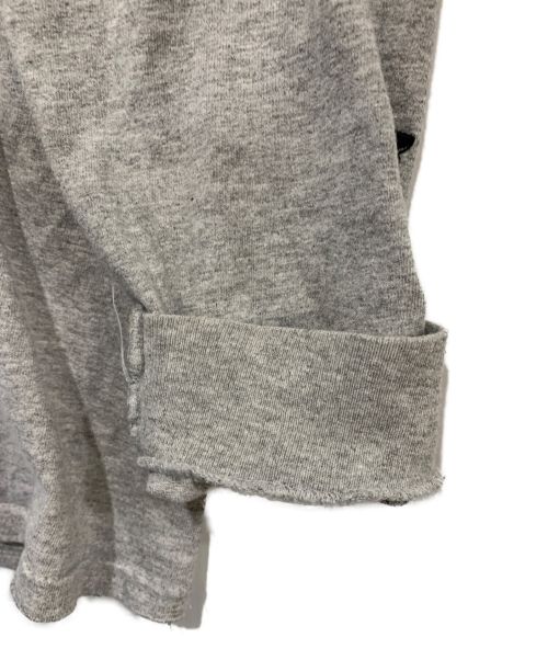 VANS（バンズ）VANS (バンズ) N.HOOLYWOOD (エヌ ハリウッド) 長袖カットソー グレー サイズ:SIZE36の古着・服飾アイテム