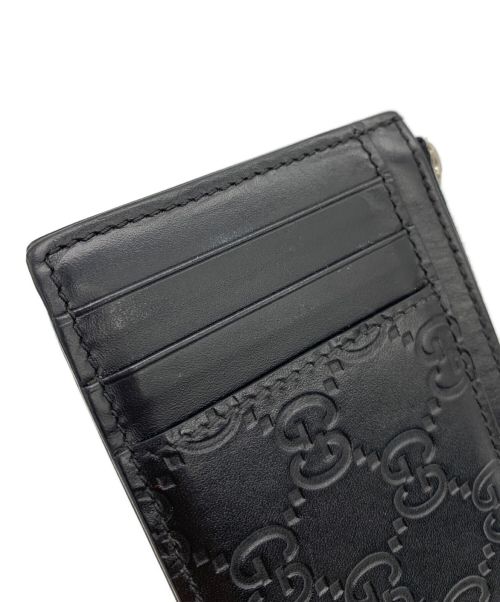GUCCI（グッチ）GUCCI (グッチ) カードケース ブラックの古着・服飾アイテム