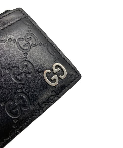 GUCCI（グッチ）GUCCI (グッチ) カードケース ブラックの古着・服飾アイテム