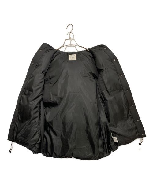 SALON（サロン）SALON (サロン) 2WAYフーデットダウンベスト ブラック サイズ:FREEの古着・服飾アイテム