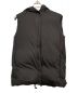 SALON（サロン）の古着「2WAYフーデットダウンベスト」｜ブラック