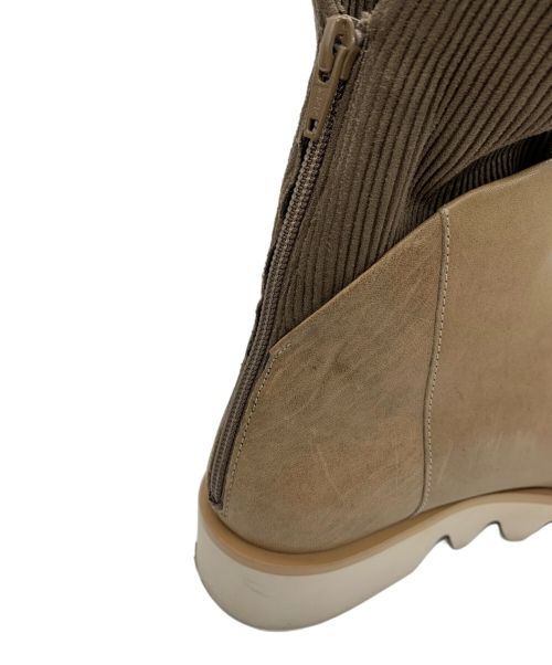 patrizia bonfanti（パトリシアボンファンティ）PATRIZIA BONFANTI (パトリシアボンファンティ) ショートブーツ ブラウン サイズ:23.5㎝の古着・服飾アイテム