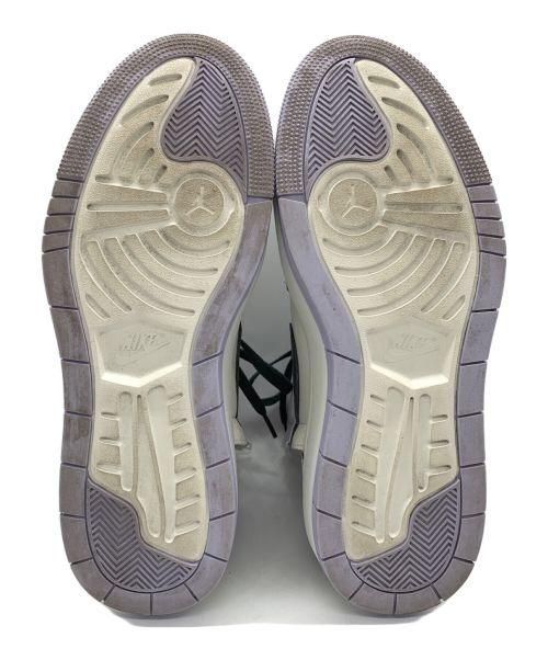 NIKE（ナイキ）NIKE (ナイキ) AIR JORDAN1　 ホワイト×パープル サイズ:27.5の古着・服飾アイテム