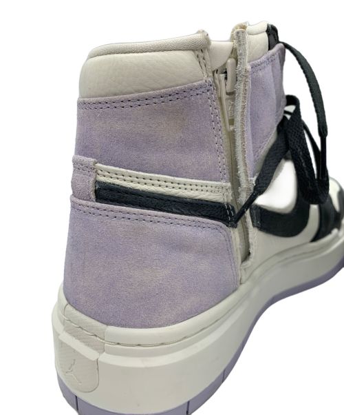 NIKE（ナイキ）NIKE (ナイキ) AIR JORDAN1　 ホワイト×パープル サイズ:27.5の古着・服飾アイテム