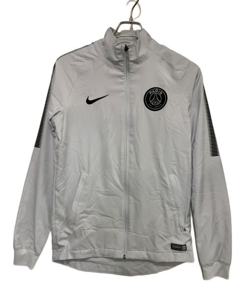 NIKE（ナイキ）NIKE (ナイキ) PARIS SAINT-GERMAIN (パリ・サン ジェルマン) オーセンティックジップジャケット グレー サイズ:Sの古着・服飾アイテム