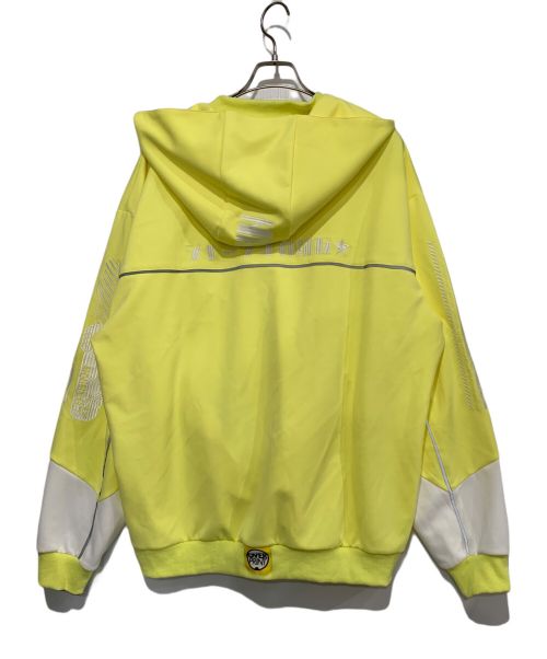 overprint（オーバープリント）overprint (オーバープリント) ジップパーカー イエロー サイズ:2XLの古着・服飾アイテム