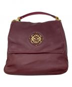 LOEWEロエベ）の古着「2WAYショルダーバッグ」｜ボルドー