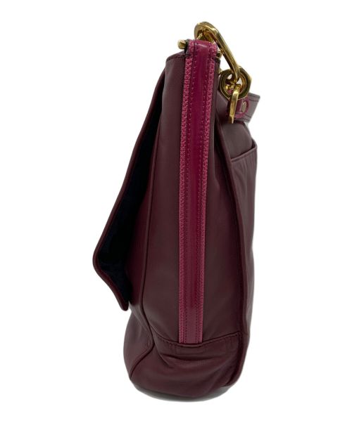 LOEWE（ロエベ）LOEWE (ロエベ) 2WAYショルダーバッグ ボルドーの古着・服飾アイテム