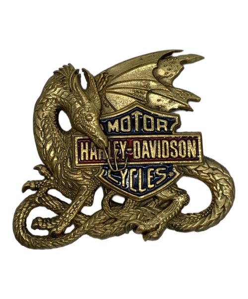 HARLEY-DAVIDSON（ハーレーダビッドソン）HARLEY-DAVIDSON (ハーレーダビッドソン) バックル ゴールドの古着・服飾アイテム