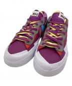 NIKE×sacai×KAWSナイキ×サカイ×カウズ）の古着「BLAZER LOW」｜パープル