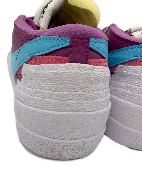 NIKE（ナイキ）NIKE (ナイキ) sacai (サカイ) KAWS (カウズ) BLAZER LOW パープル サイズ:28㎝の古着・服飾アイテム