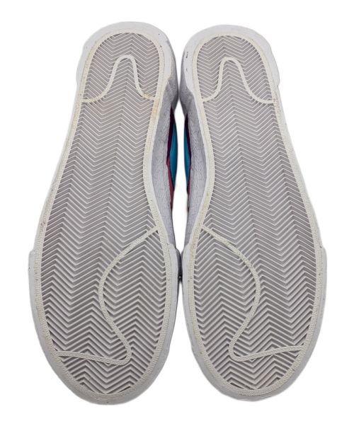 NIKE（ナイキ）NIKE (ナイキ) sacai (サカイ) KAWS (カウズ) BLAZER LOW パープル サイズ:28㎝の古着・服飾アイテム