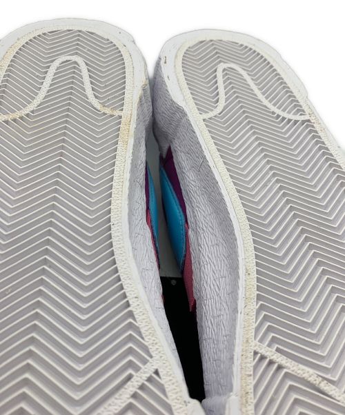 NIKE（ナイキ）NIKE (ナイキ) sacai (サカイ) KAWS (カウズ) BLAZER LOW パープル サイズ:28㎝の古着・服飾アイテム