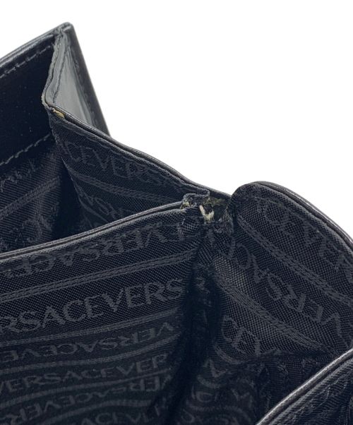 VERSACE（ヴェルサーチェ）VERSACE (ヴェルサーチ) ハンドバッグ ブラックの古着・服飾アイテム