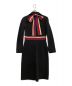 GUCCI (グッチ) ファスナーパーティードレス ブラック サイズ:XS：35000円