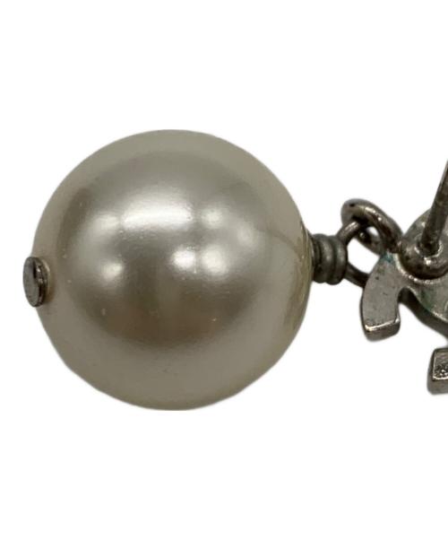 CHANEL（シャネル）CHANEL (シャネル) パール付きココマークピアスの古着・服飾アイテム