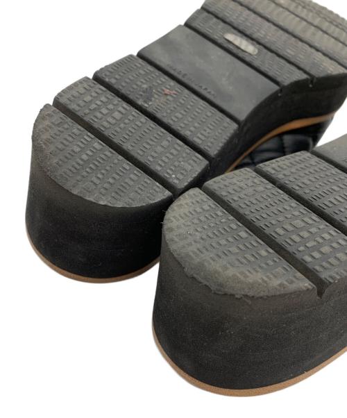 LANVIN COLLECTION（ランバンコレクション）LANVIN COLLECTION (ランバンコレクション) キルティングミュールサンダル ブラック サイズ:Lの古着・服飾アイテム