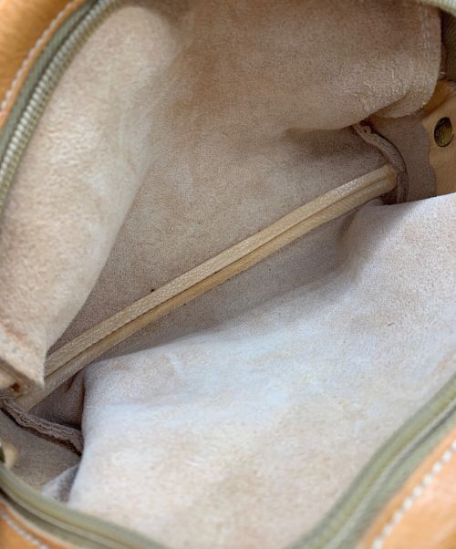 IL BISONTE（イル ビゾンテ）IL BISONTE (イル ビゾンテ) レザーショルダーバッグ ブラウンの古着・服飾アイテム