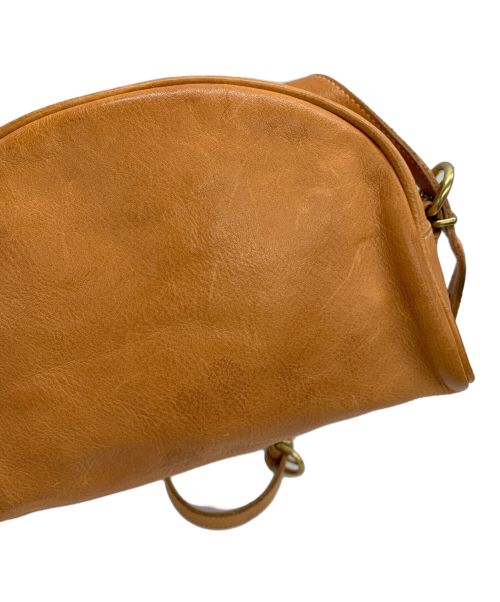 IL BISONTE（イル ビゾンテ）IL BISONTE (イル ビゾンテ) レザーショルダーバッグ ブラウンの古着・服飾アイテム