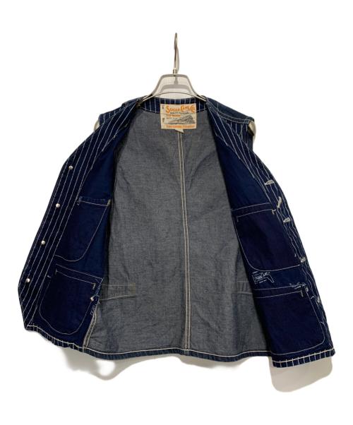 SUGAR CANE（シュガーケーン）SUGAR CANE (シュガーケーン) ワークベスト ネイビー サイズ:Mの古着・服飾アイテム