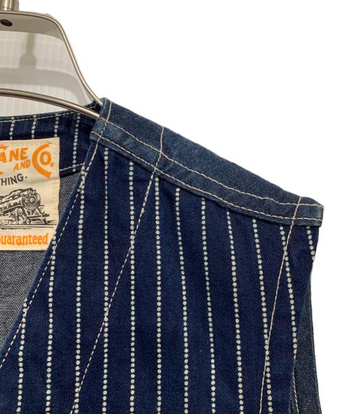 SUGAR CANE（シュガーケーン）SUGAR CANE (シュガーケーン) ワークベスト ネイビー サイズ:Mの古着・服飾アイテム