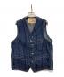 SUGAR CANE（シュガーケーン）の古着「ワークベスト」｜ネイビー