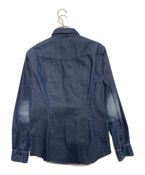 Acne（アクネ）Acne (アクネ) デニムシャツ インディゴ サイズ:XLの古着・服飾アイテム