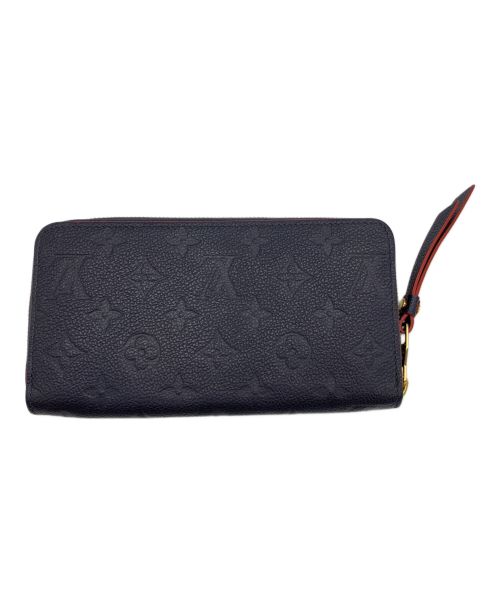 LOUIS VUITTON（ルイ ヴィトン）LOUIS VUITTON (ルイ ヴィトン) モノグラム・アンプラント　ジッピー ウォレット マリーヌルージュの古着・服飾アイテム