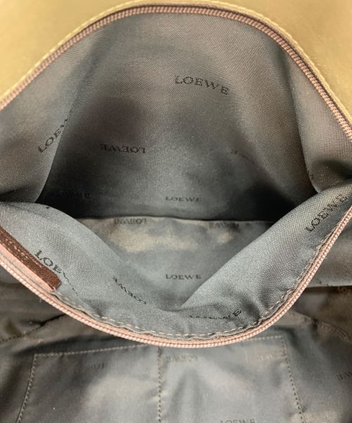 LOEWE（ロエベ）LOEWE (ロエベ) ワンショルダーバッグ オリーブの古着・服飾アイテム