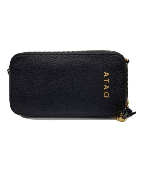 ATAO（アタオ）ATAO (アタオ) ショルダーウォレット ブラックの古着・服飾アイテム