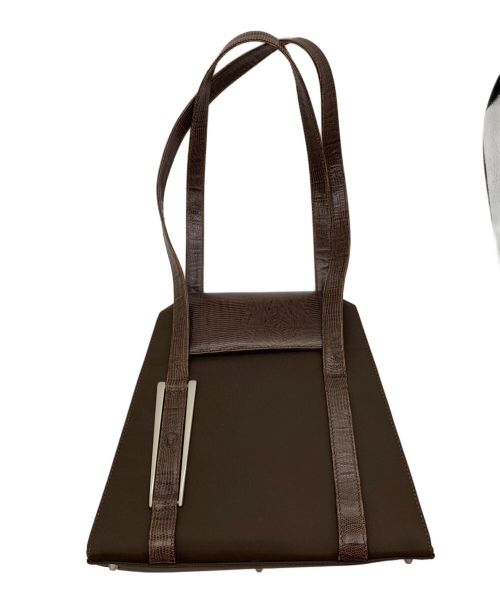 GIANNI VERSACE（ジャンニ・ヴェルサーチ）GIANNI VERSACE (ジャンニヴェルサーチ) ショルダーバッグ ブラウンの古着・服飾アイテム