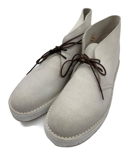 CLARKS（クラークス）CLARKS (クラークス) ブーツ ホワイト サイズ:26.5cmの古着・服飾アイテム