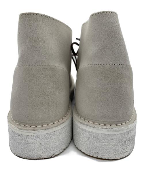 CLARKS（クラークス）CLARKS (クラークス) ブーツ ホワイト サイズ:26.5cmの古着・服飾アイテム