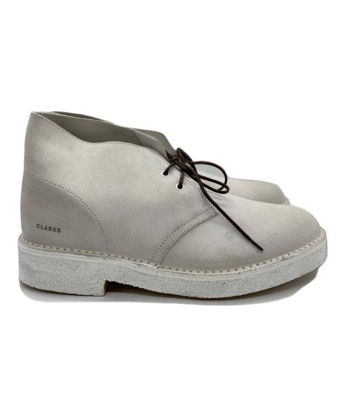 CLARKS（クラークス）CLARKS (クラークス) ブーツ ホワイト サイズ:26.5cmの古着・服飾アイテム