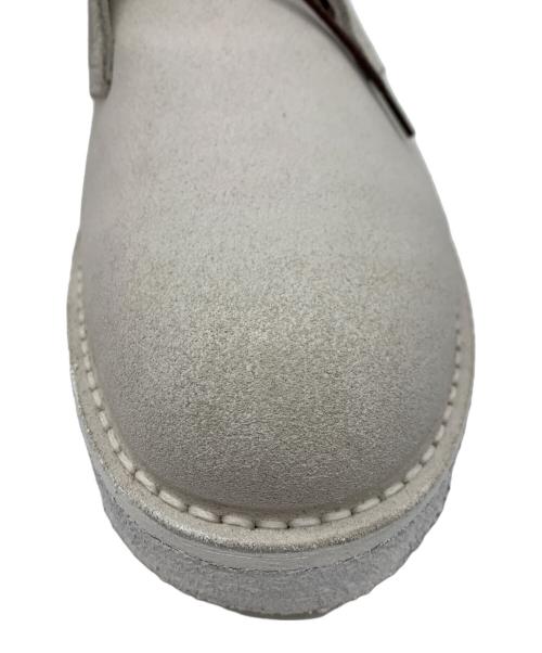 CLARKS（クラークス）CLARKS (クラークス) ブーツ ホワイト サイズ:26.5cmの古着・服飾アイテム
