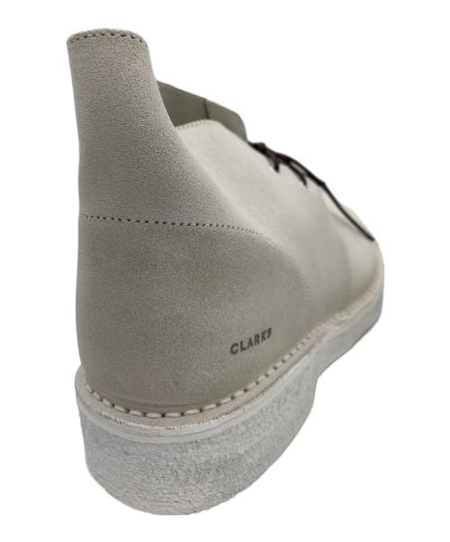 CLARKS（クラークス）CLARKS (クラークス) ブーツ ホワイト サイズ:26.5cmの古着・服飾アイテム