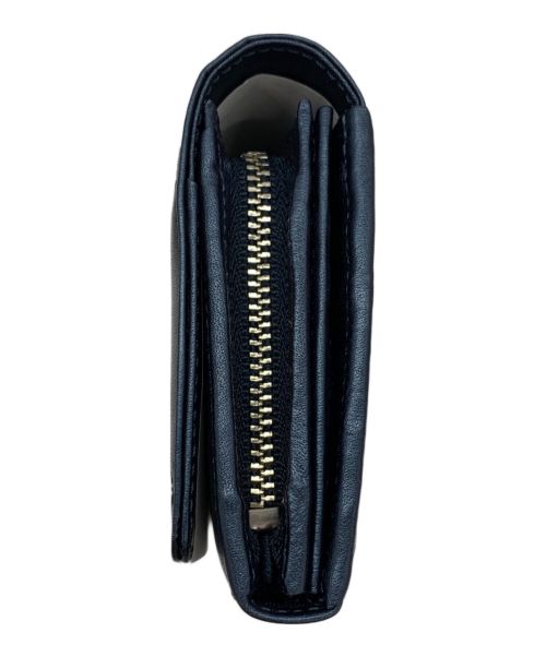 ANTEPRIMA（アンテプリマ）ANTEPRIMA (アンテプリマ) 二つ折り長財布 ネイビーの古着・服飾アイテム