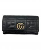 GUCCIグッチ）の古着「長財布」｜ブラック