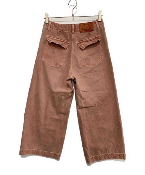 PAUL SMITH（ポールスミス）Paul Smith (ポールスミス) ワイドパンツ ピンク サイズ:SIZE42の古着・服飾アイテム