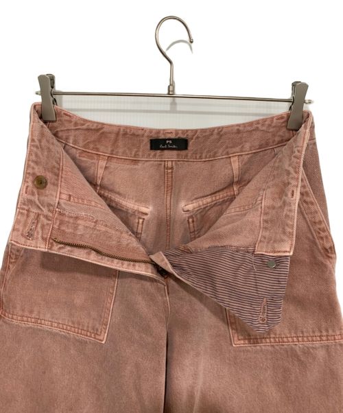 PAUL SMITH（ポールスミス）Paul Smith (ポールスミス) ワイドパンツ ピンク サイズ:SIZE42の古着・服飾アイテム