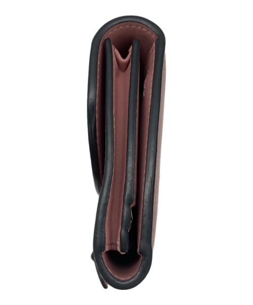 Christian Dior（クリスチャン ディオール）Christian Dior (クリスチャン ディオール) サドルスリムウォレット ピンクの古着・服飾アイテム