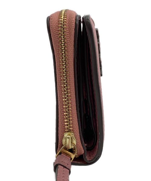 TORY BURCH（トリーバーチ）TORY BURCH (トリーバーチ) マックグロー バイフォールド ウォレット ピンクの古着・服飾アイテム