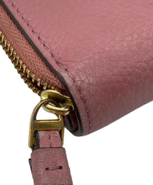 TORY BURCH（トリーバーチ）TORY BURCH (トリーバーチ) マックグロー バイフォールド ウォレット ピンクの古着・服飾アイテム