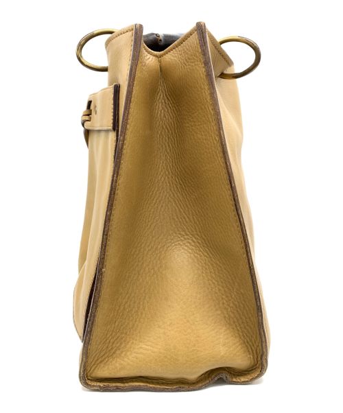 GUCCI（グッチ）GUCCI (グッチ) ハンドバッグ ブラウンの古着・服飾アイテム